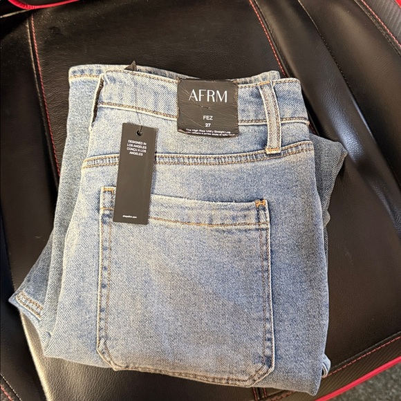 AFRM “FEZ” Denim Jeans - Picture 13 of 14